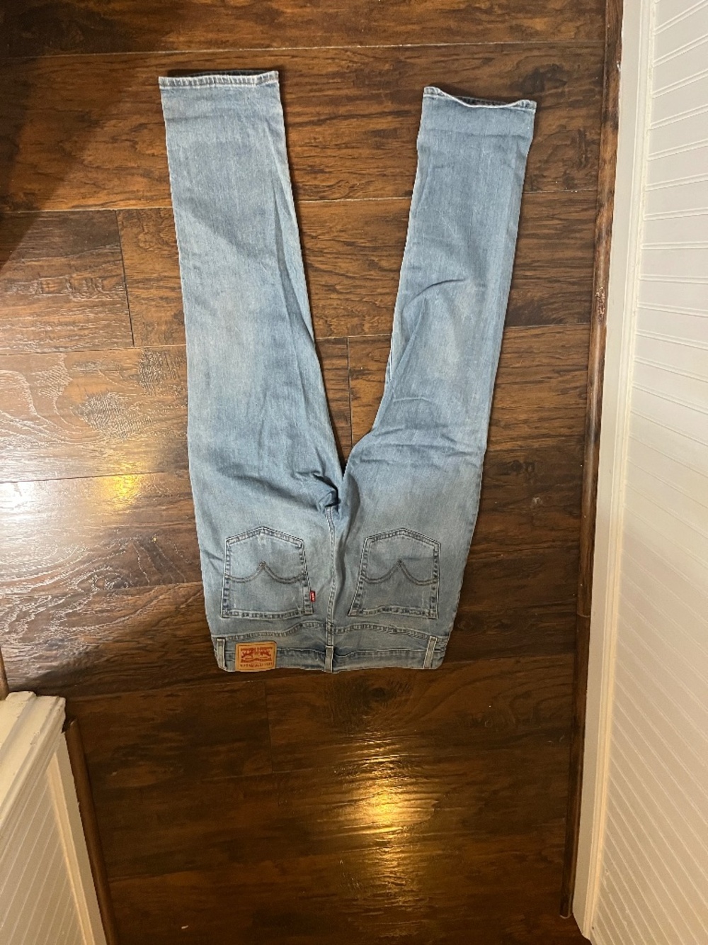 Levi light wash jeans